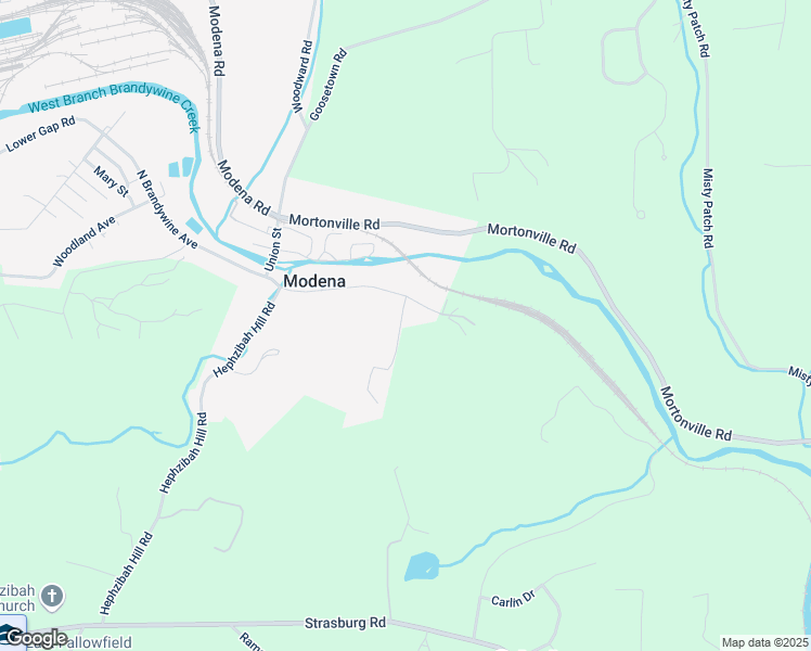 map of restaurants, bars, coffee shops, grocery stores, and more near 4 Hall Hill Road in Modena