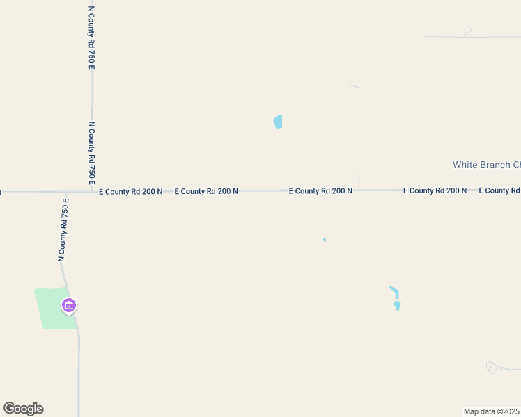 map of restaurants, bars, coffee shops, grocery stores, and more near 8029 East County Road 200 North in Hagerstown
