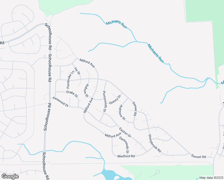 map of restaurants, bars, coffee shops, grocery stores, and more near 3B Winthrop Place in Manchester Township