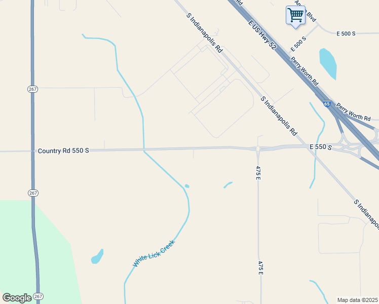 map of restaurants, bars, coffee shops, grocery stores, and more near 4405 550 South in Lebanon