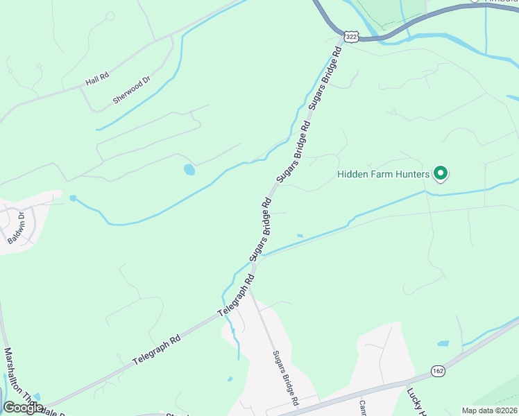 map of restaurants, bars, coffee shops, grocery stores, and more near 850 Sugars Bridge Road in Chester County