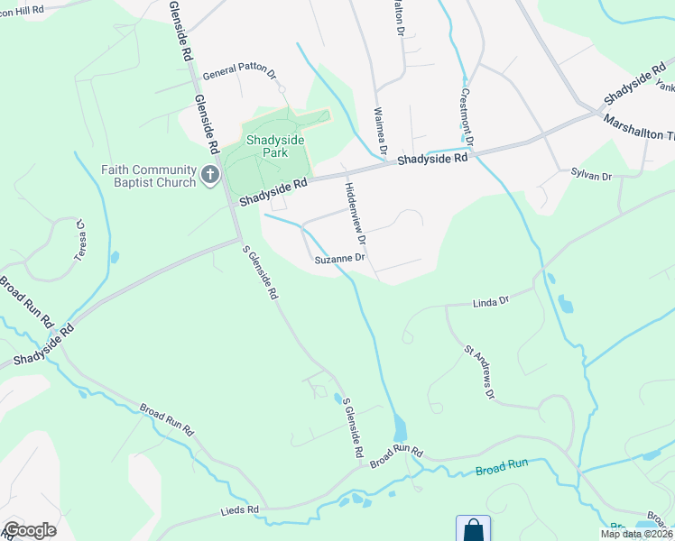 map of restaurants, bars, coffee shops, grocery stores, and more near 1678 Suzanne Drive in West Chester
