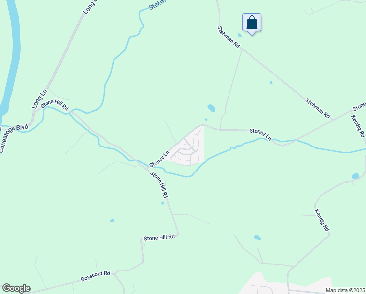 map of restaurants, bars, coffee shops, grocery stores, and more near 5 Dogwood Drive in Conestoga