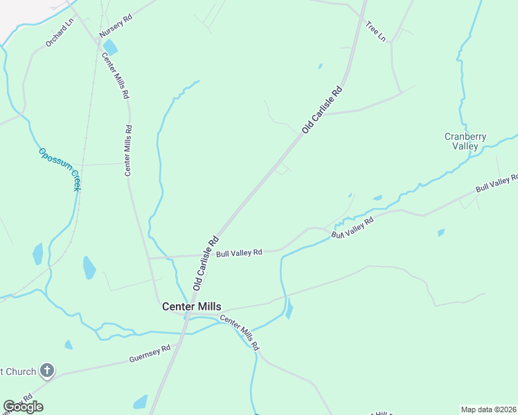 map of restaurants, bars, coffee shops, grocery stores, and more near 1623 Old Carlisle Road in Aspers