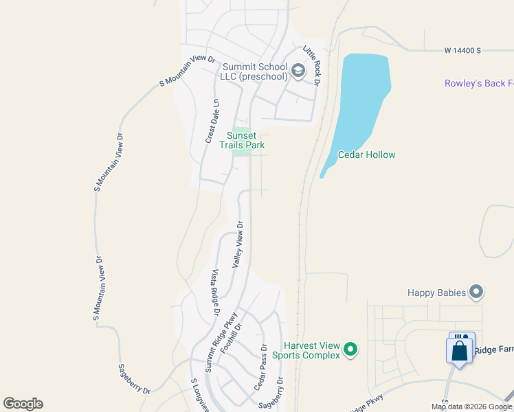 map of restaurants, bars, coffee shops, grocery stores, and more near 942 S Tanner Road in Santaquin