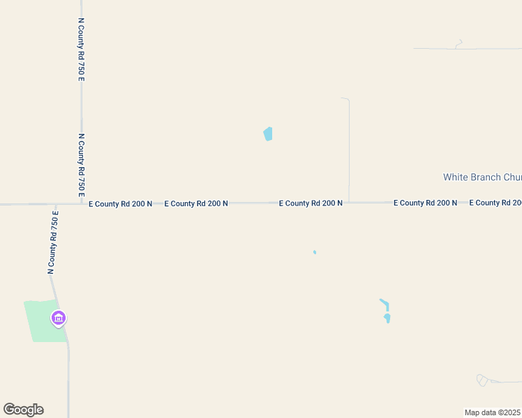 map of restaurants, bars, coffee shops, grocery stores, and more near 8029 East County Road 200 North in Hagerstown
