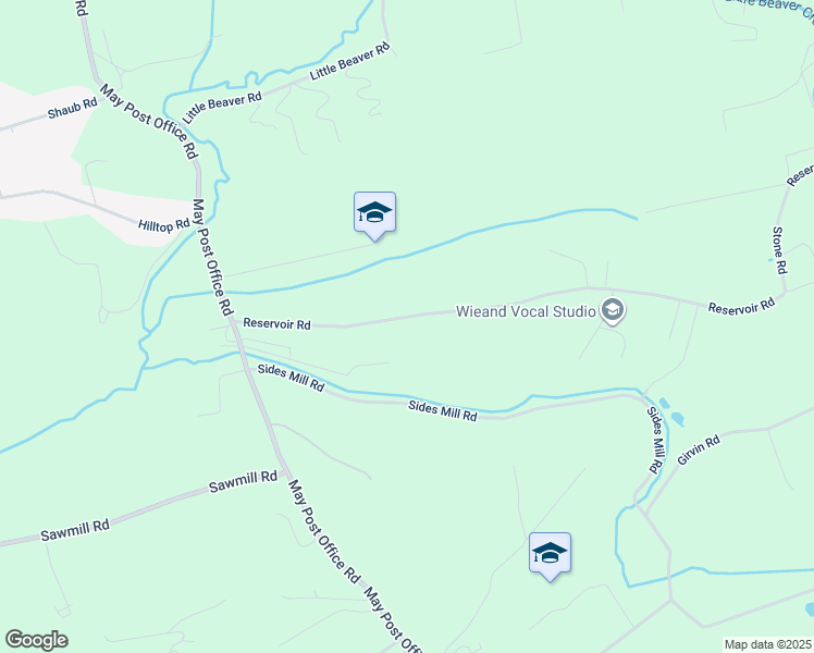 map of restaurants, bars, coffee shops, grocery stores, and more near 158 Reservoir Road in Strasburg