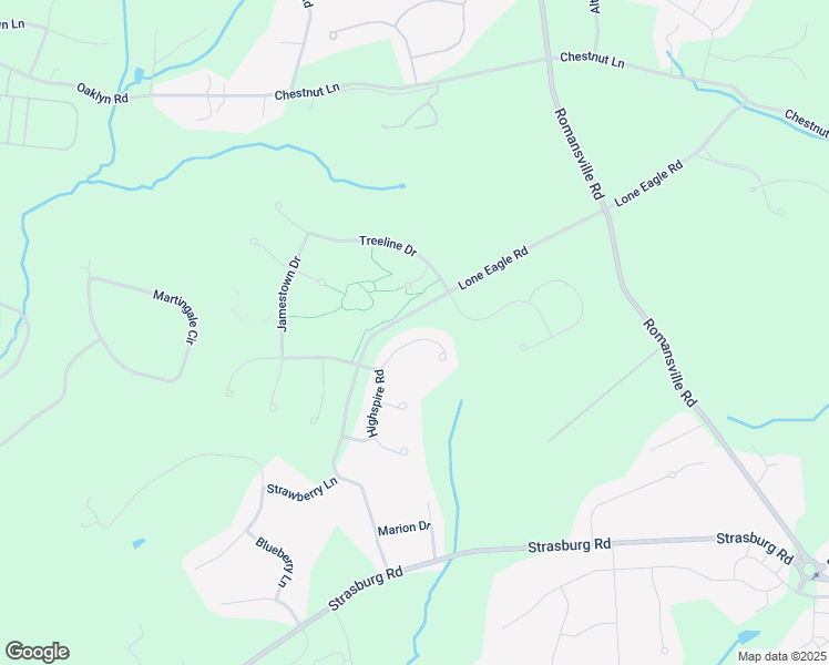 map of restaurants, bars, coffee shops, grocery stores, and more near 1290 Sterner Mill Road in Chester County