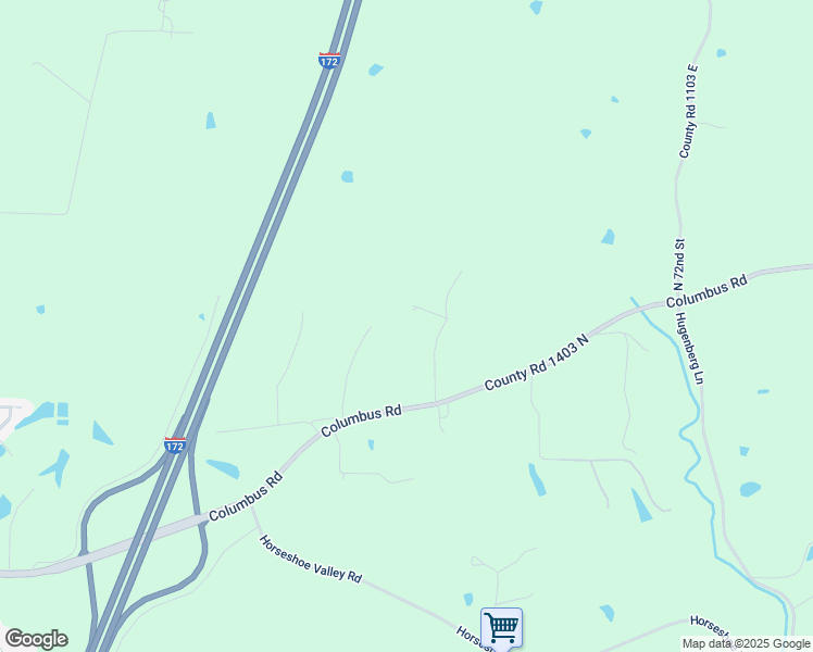 map of restaurants, bars, coffee shops, grocery stores, and more near 6523 Columbus Road in Quincy