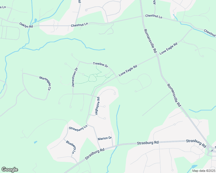 map of restaurants, bars, coffee shops, grocery stores, and more near 1290 Sterner Mill Road in Chester County