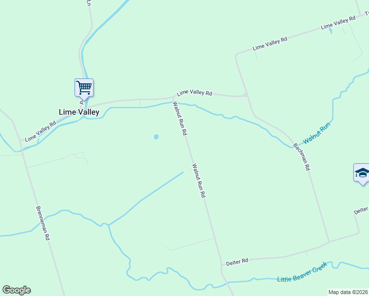 map of restaurants, bars, coffee shops, grocery stores, and more near 325 Walnut Run Road in Willow Street