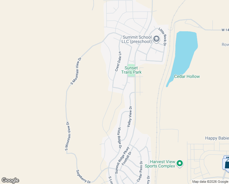 map of restaurants, bars, coffee shops, grocery stores, and more near 895 Crest Dale Lane in Santaquin