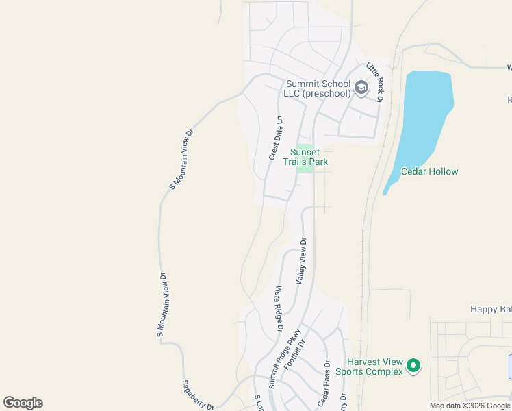 map of restaurants, bars, coffee shops, grocery stores, and more near 894 Crest Dale Lane in Santaquin