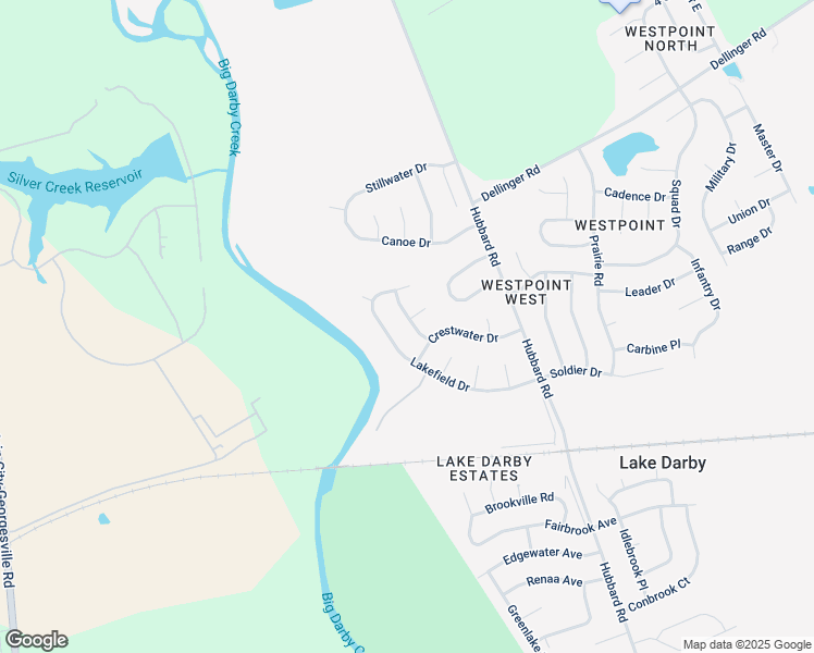map of restaurants, bars, coffee shops, grocery stores, and more near 717 Cordelia Drive in Galloway