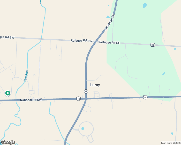 map of restaurants, bars, coffee shops, grocery stores, and more near 9089 Lancaster Road in Hebron
