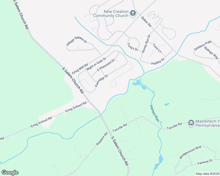 map of restaurants, bars, coffee shops, grocery stores, and more near 3640 kortni Drive in Dover