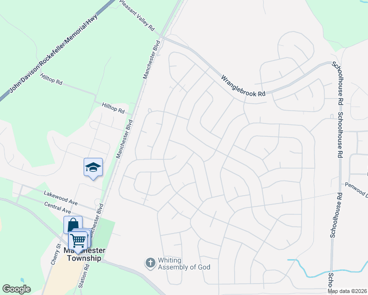 map of restaurants, bars, coffee shops, grocery stores, and more near 1 Molly Pitcher Court in Manchester Township