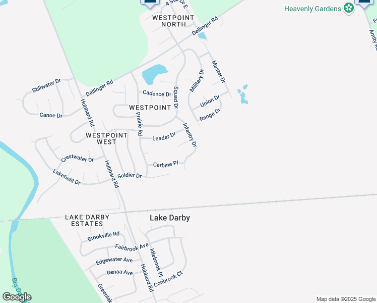 map of restaurants, bars, coffee shops, grocery stores, and more near 641 Infantry Drive in Galloway