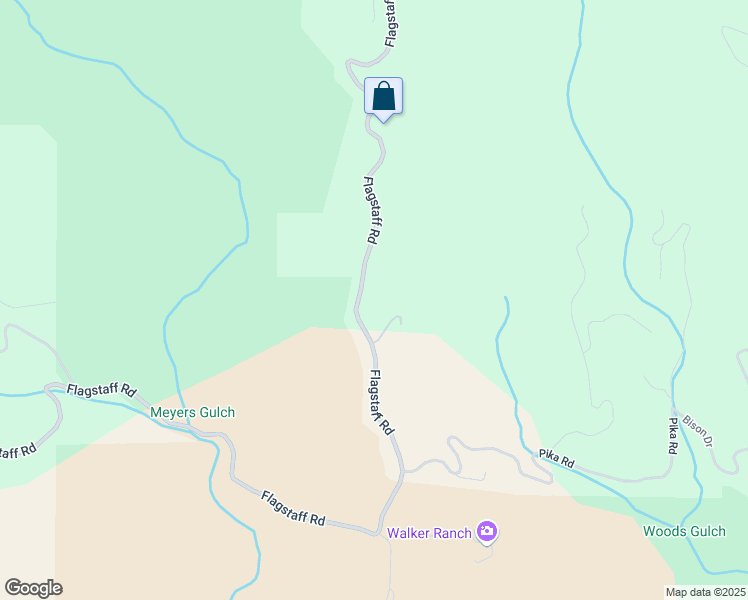 map of restaurants, bars, coffee shops, grocery stores, and more near 7127 Flagstaff Road in Boulder