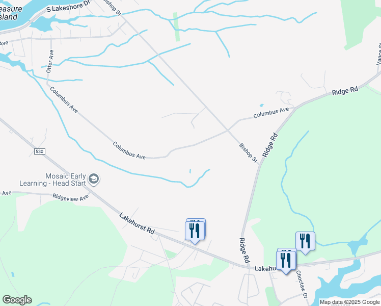 map of restaurants, bars, coffee shops, grocery stores, and more near 178 Columbus Avenue in Burlington County