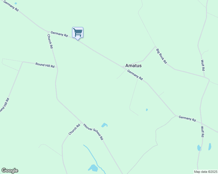 map of restaurants, bars, coffee shops, grocery stores, and more near 787 Germany Road in East Berlin