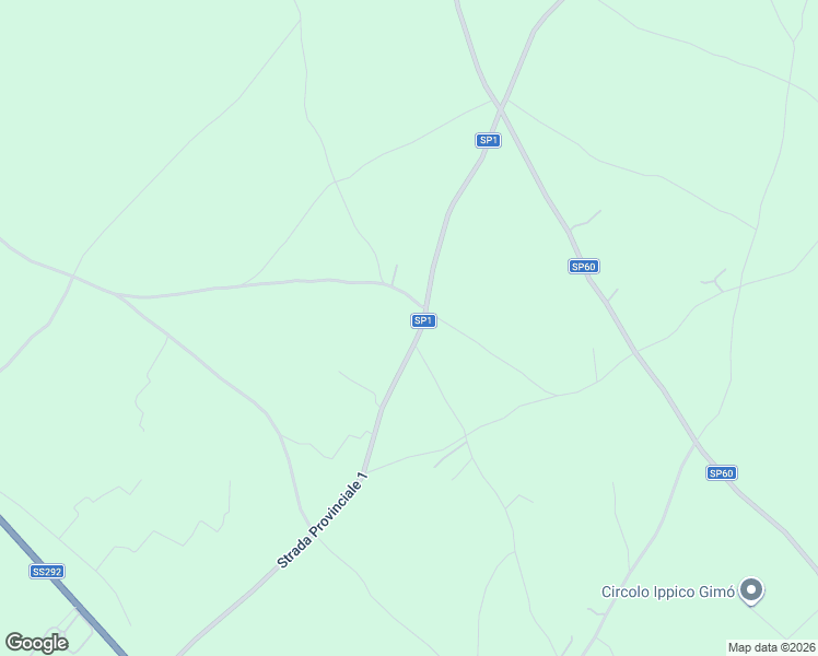 map of restaurants, bars, coffee shops, grocery stores, and more near SP1 in Oristano