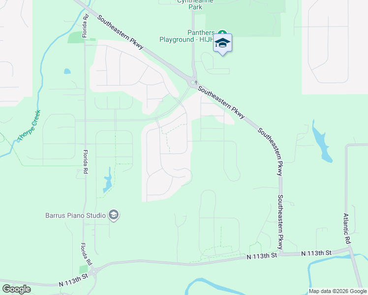 map of restaurants, bars, coffee shops, grocery stores, and more near 11893 Springtide Lane in Fishers