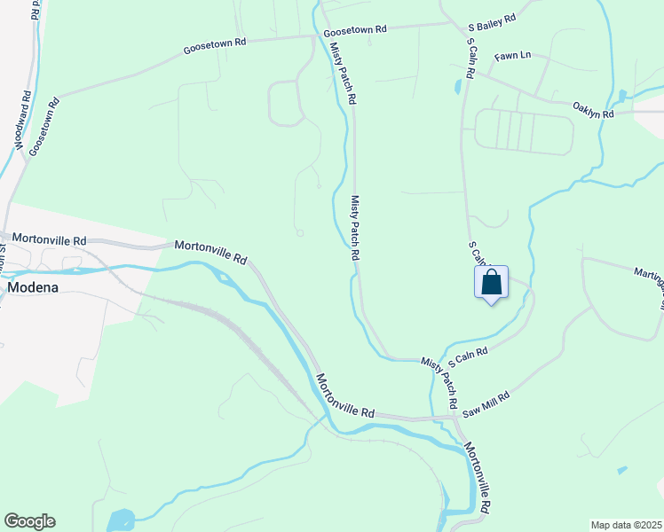 map of restaurants, bars, coffee shops, grocery stores, and more near 460 Misty Patch Road in Chester County