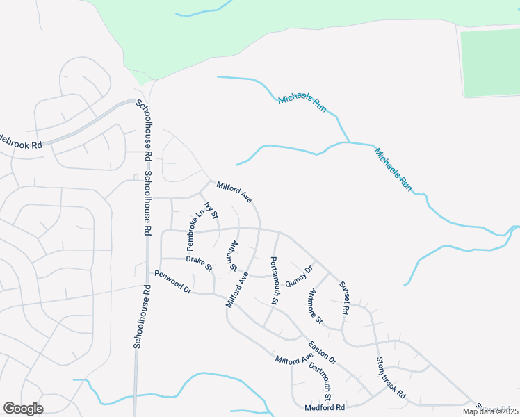 map of restaurants, bars, coffee shops, grocery stores, and more near 57C Milford Avenue in Manchester Township