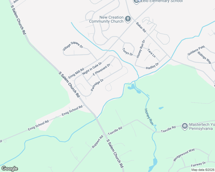 map of restaurants, bars, coffee shops, grocery stores, and more near 3640 kortni Drive in Dover