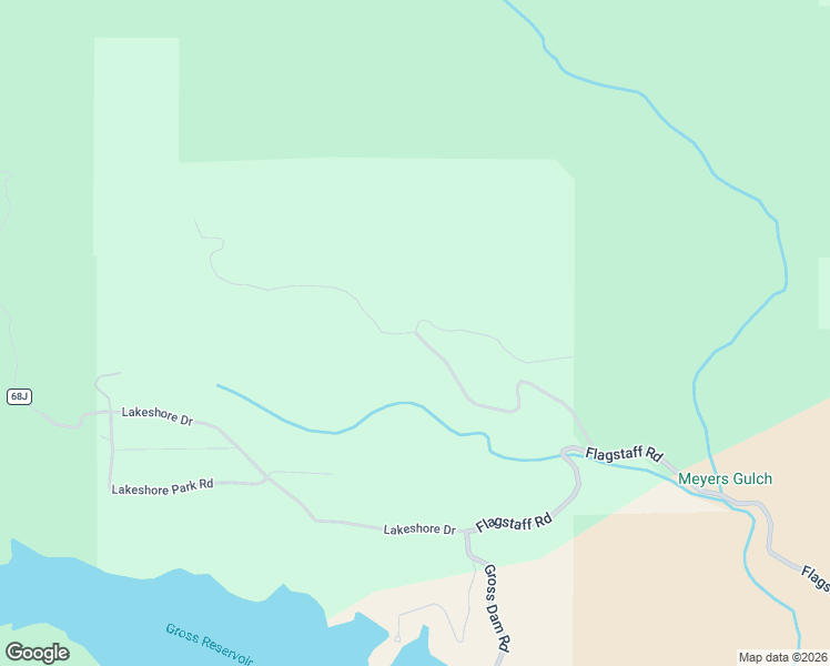 map of restaurants, bars, coffee shops, grocery stores, and more near 8544 Retallack Creek Road in Boulder