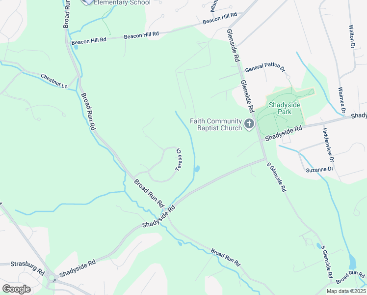map of restaurants, bars, coffee shops, grocery stores, and more near 1750 Teresa Court in Downingtown