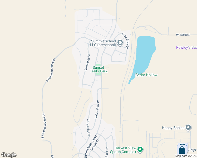 map of restaurants, bars, coffee shops, grocery stores, and more near 817 Sunset Cove in Santaquin