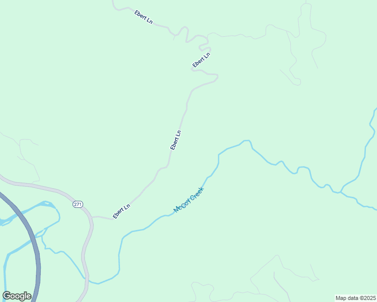 map of restaurants, bars, coffee shops, grocery stores, and more near 79301 Ebert Lane in Piercy