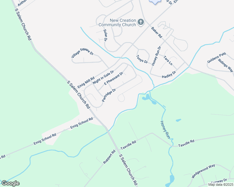 map of restaurants, bars, coffee shops, grocery stores, and more near 3626 kortni Drive in Dover