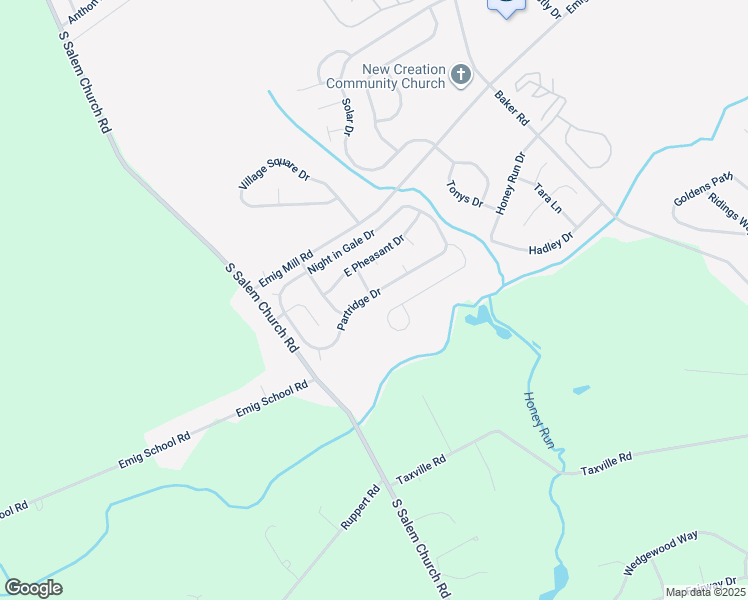 map of restaurants, bars, coffee shops, grocery stores, and more near 3284 Partridge Drive in Dover