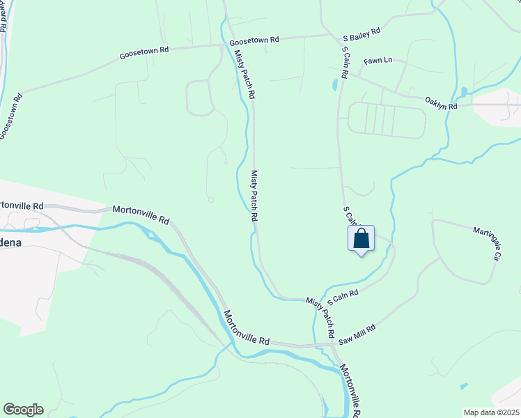 map of restaurants, bars, coffee shops, grocery stores, and more near 425 Misty Patch Road in Coatesville