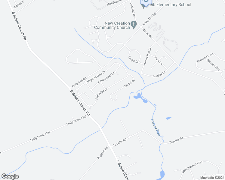map of restaurants, bars, coffee shops, grocery stores, and more near 3620 kortni Drive in Dover