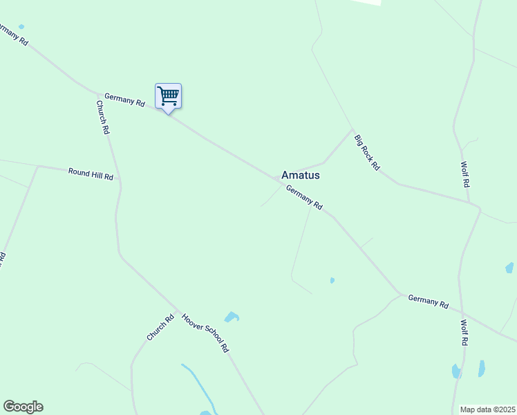 map of restaurants, bars, coffee shops, grocery stores, and more near 787 Germany Road in East Berlin