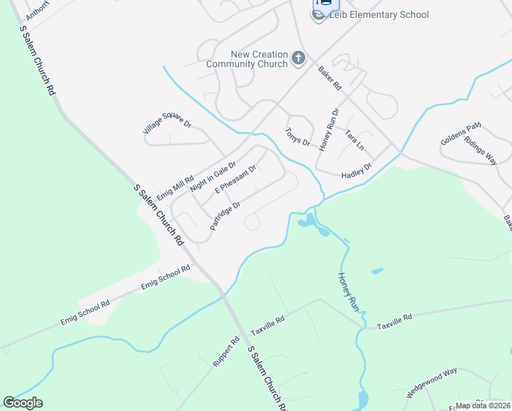 map of restaurants, bars, coffee shops, grocery stores, and more near 3606 Kortni Drive in Dover