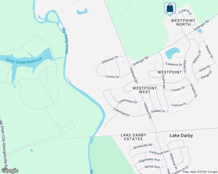 map of restaurants, bars, coffee shops, grocery stores, and more near 8906 Lakefield Court in Galloway