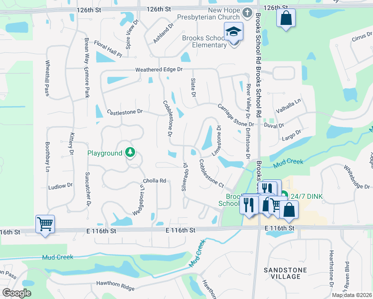 map of restaurants, bars, coffee shops, grocery stores, and more near 11991 Silverado Drive in Fishers