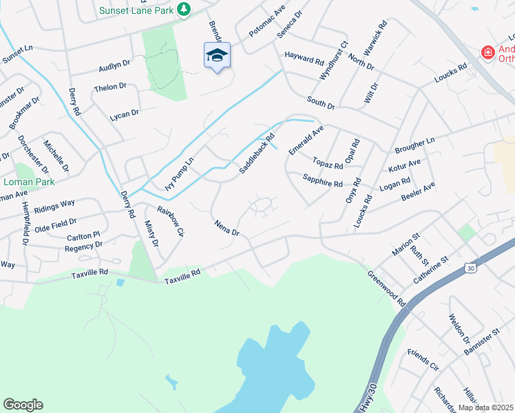 map of restaurants, bars, coffee shops, grocery stores, and more near 1387 Wellington Drive in York