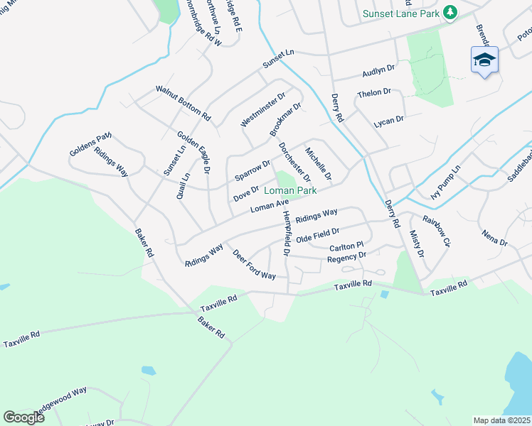 map of restaurants, bars, coffee shops, grocery stores, and more near 2842 Loman Avenue in Shiloh