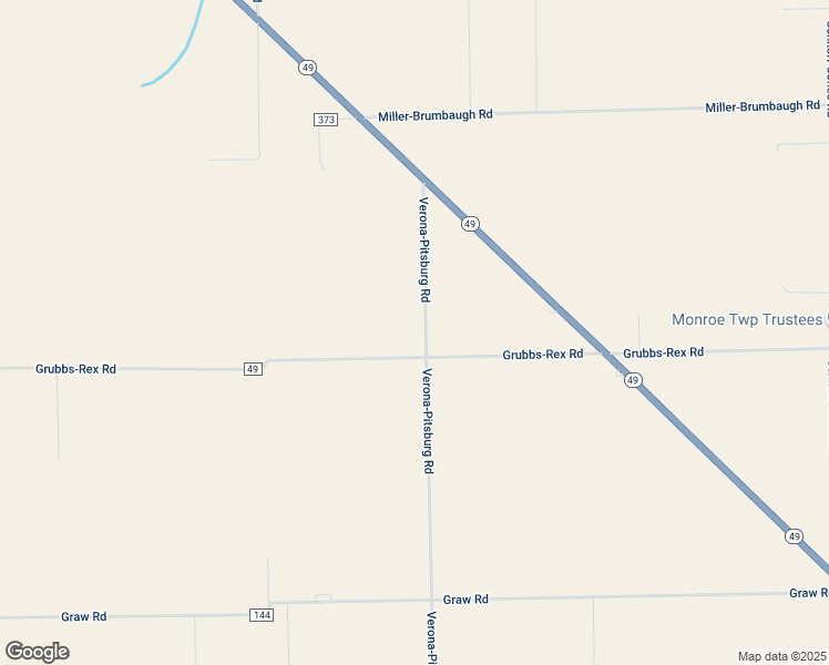 map of restaurants, bars, coffee shops, grocery stores, and more near 8636 Grubbs-Rex Road in Arcanum