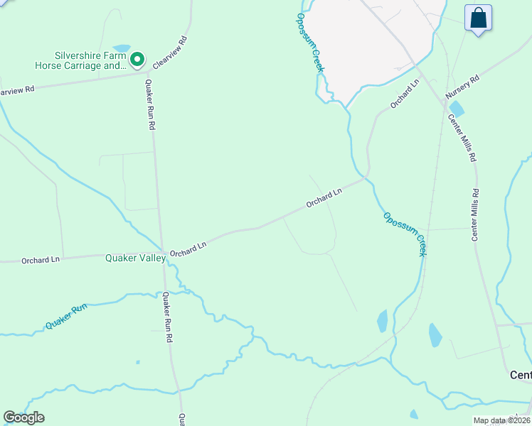 map of restaurants, bars, coffee shops, grocery stores, and more near 589 Orchard Lane in Aspers