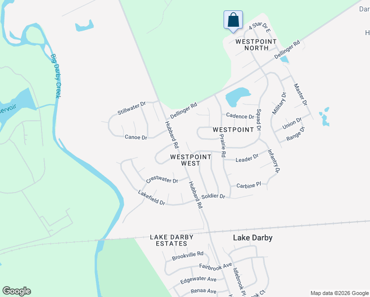 map of restaurants, bars, coffee shops, grocery stores, and more near 749 Knight Court in Galloway