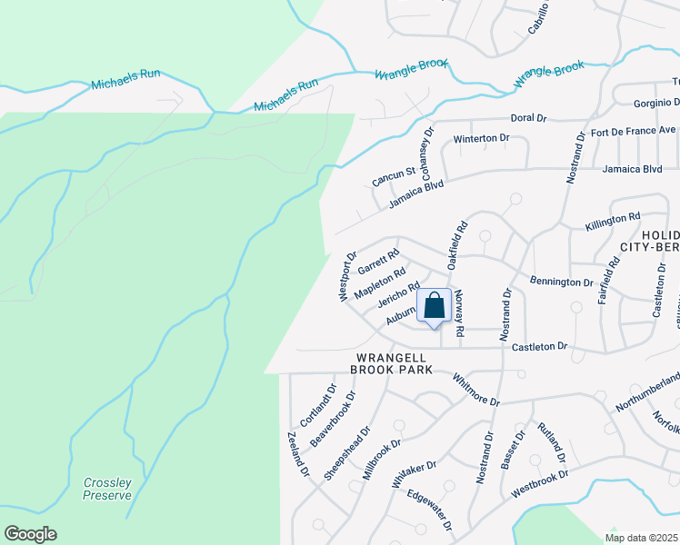 map of restaurants, bars, coffee shops, grocery stores, and more near 64 Westport Drive in Toms River