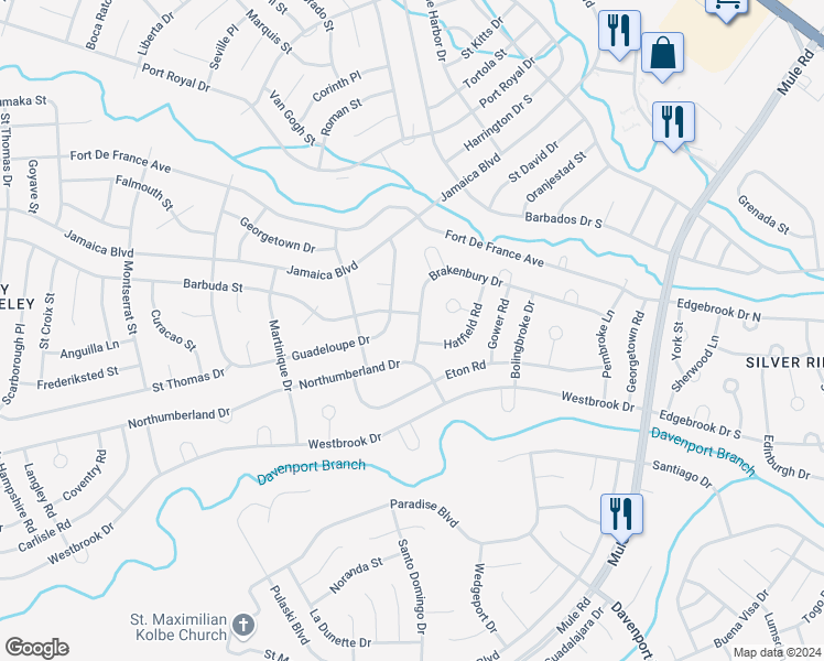 map of restaurants, bars, coffee shops, grocery stores, and more near 84 Brakenbury Drive in Toms River