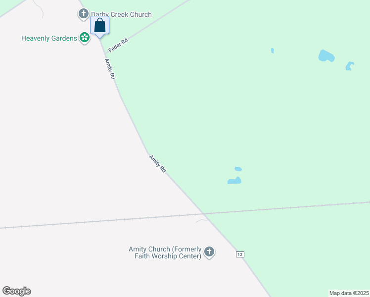 map of restaurants, bars, coffee shops, grocery stores, and more near 676 Amity Road in Galloway